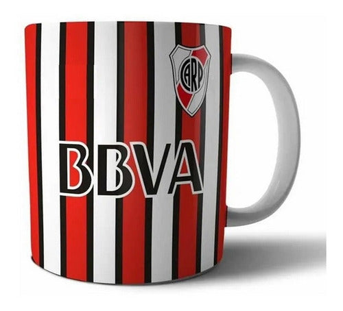 Sublimated River Plate Tricolor Ceramic Mug #254 0