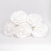 AP! White Rose Diffuser Flowers - Set of 10 Units 0