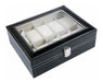 Elegant Leather Watch Display Box 4