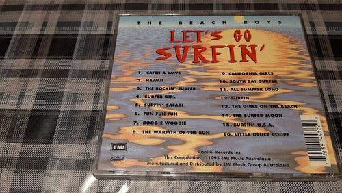 The Beach Boys  - Let's Go Surfin - Cd Original Importado 2