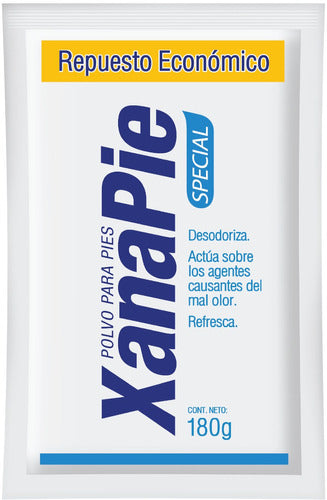 Talco Xanapie Repuesto 180 G 0