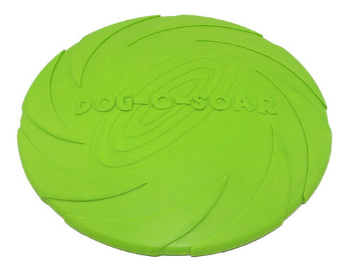 BP Floating Natural Rubber Frisbee - 18cm Diameter 2