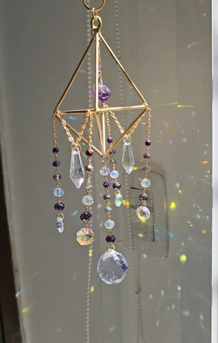 Decoybienestar Atrapasoles Suncatcher Chakras 1