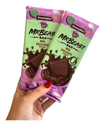 Mr. Beast Bar Original Chocolate Feastables - Entrega Ya! 5