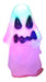 Fantasma Halloween X 3 Unid C/ Luz Plástico -7 X 12 Cm -deco 1