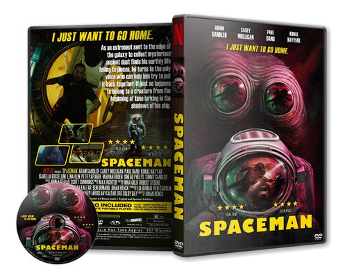 Spaceman El Astronauta 2024 - DVD Latino/Inglés Subt Español 0