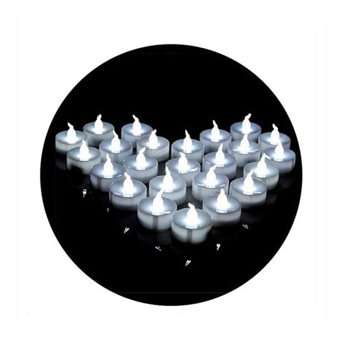 Promo 12 LED White Lights Candles Birthday Candy Bar 0