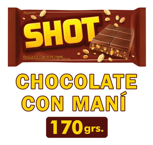 Pack X 3 Unid Chocolate   170 Gr Shot Chocolates 0