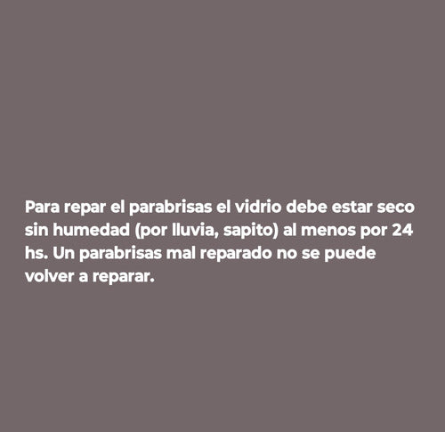 Reparación Golpes De Piedras Y Rajaduras Zona Warnes 1