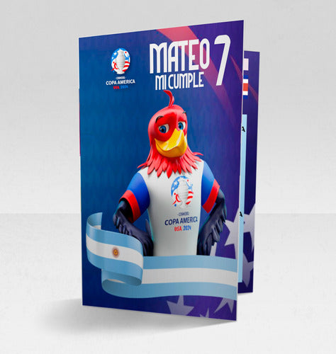 Imprimi Kits Fixture Personalizado Cumpleaños Copa América 2024 Imprimir 0