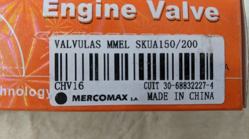 Motomel Juego De Válvulas De Escape Y Admision Skua 150/200 3