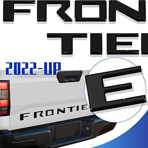 Nissan Insignia Frontier 3D Letters Tailgate New Line 2023 0