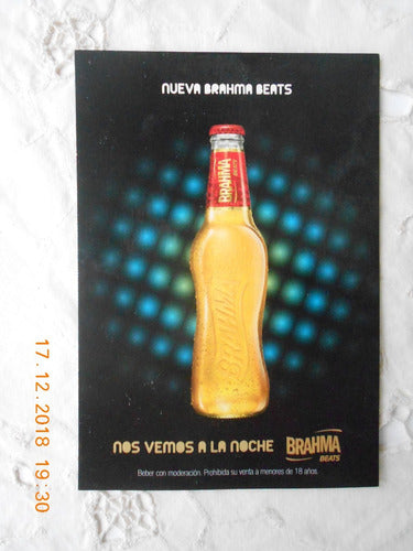 Tarjeta Postal De Publicida De Cerveza 0