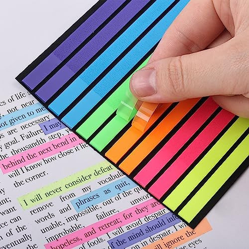 Mr. Pen Transparent Highlighter Tape and Sticky Note Set 6