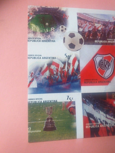 Rare 1999 River Plate Collection Booklet with Double Variety 3
