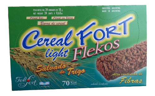 Felfort Pack X 12 Cajas Barrita Cereal Fort X 24u A Eleccion 2