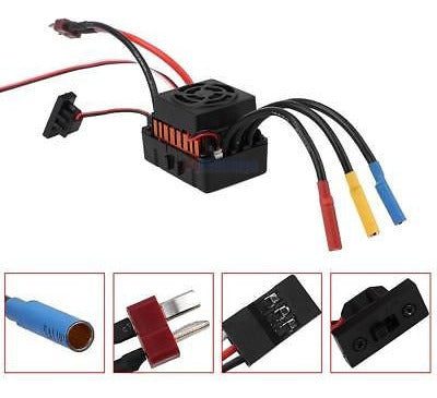 60a Variador Esc Sin Cepillo Eléctrico W/5.5v/3a Bec Para El 1