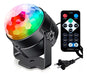 Bola De Luces Led Rgb Audioritmica Discoteca + Control Negro 0