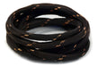 Cable Textil Decorativo Trefilight X Metro Negro Y Cobre 0