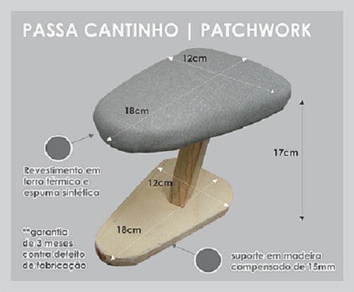 Passador De Mangas 60 Cm + Ombreiro 3