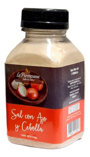Garlic and Onion Flavored Salt 250g - La Parmesana 0