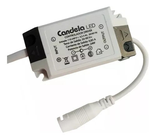 Candela 5 Drivers Transformador Para Plafón Led 24W 7274 Cta 0