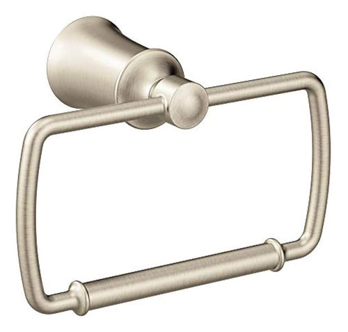 Moen Yb2186bn Dartmoor Towel Ring, Brushed Nickel 0