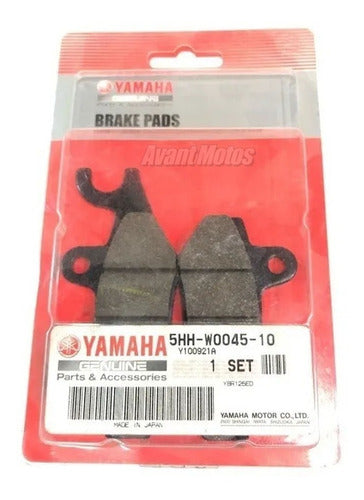 Pastillas Freno Ybr125 Ybr250 Cbx250 Original Yamaha Avant 0