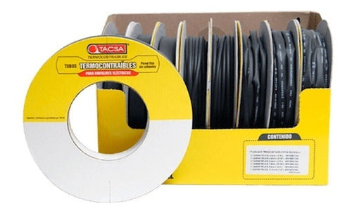 TACSA 12.7mm (1/2") Heat Shrink Tubing 10m Coil 0