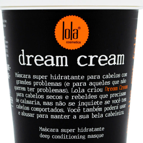 Lola Cosmetics Dream Cream Shampoo Hidratante + Máscara 450g 4