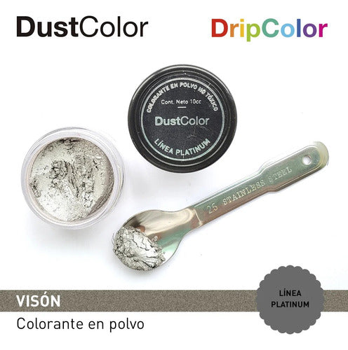 DripColor Polvo Para Pintar Dustcolor - Linea Platinum Visón 1