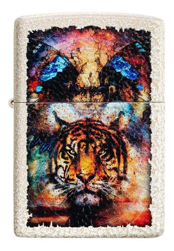 Zippo Lighter Model 49579 Tiger Original Warranty 4