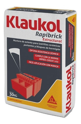 Klaukol Rapibrick Estructural X 30 Kg 0