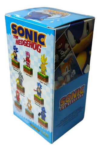 SL89303 Metal Sonic Blocks to Build Sonic The Hedgehog with LED Light 3