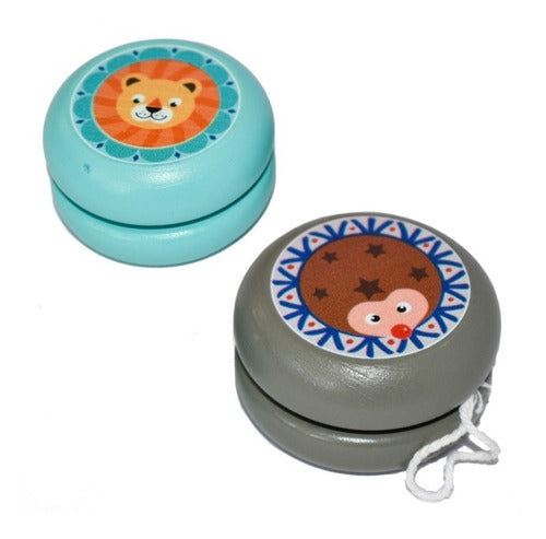 Pumy Wooden Animal Yoyo Classic Toy 0