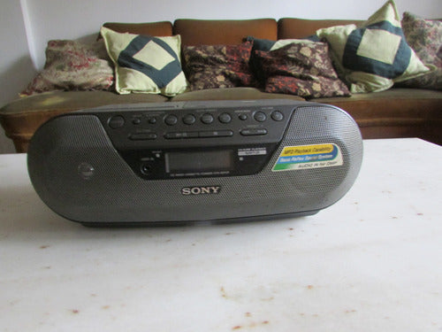 Reproductor De Cd Y Cassette Sony Cfd-s07cp 0