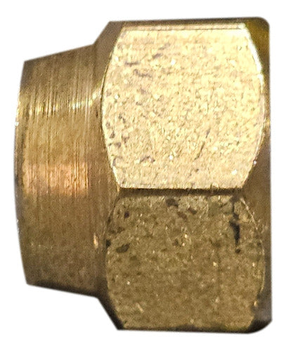 Bronze Flare Nut Reduction 3/8 to 1/4 Split Refrigeration 0