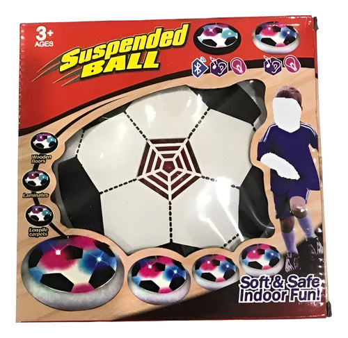 UNIDOS2024 Floating Football Disc with Air and Sound Battery Operated 2