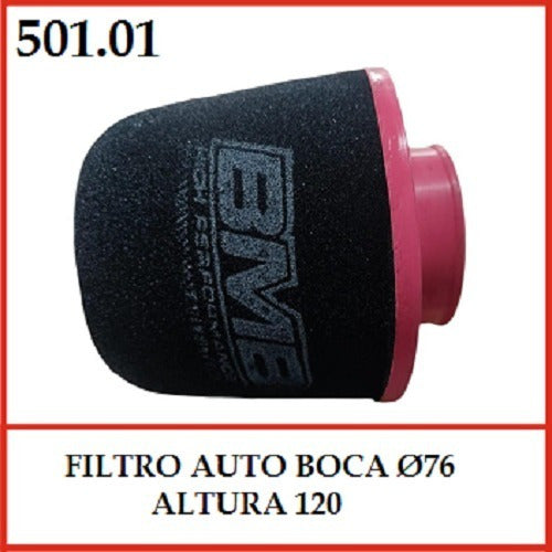 BMB Universal Auto Air Filter 3 Inches 1