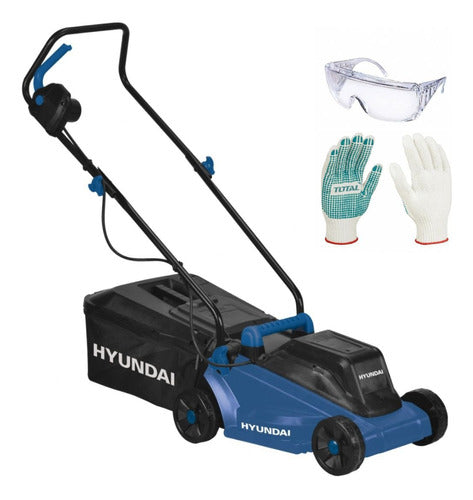 Hyundai Electric Lawn Mower 1.2kw/1.5hp Collector 0