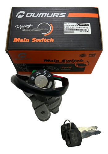 Suzuki EN125 4-Wire Ignition Key // Global Sales 1