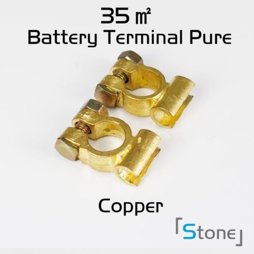 2 X Battery Terminal Connector Pure Copper Power Post Connector 1