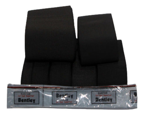 Bentley Black Nylon Elastic 50mm X 10m 0