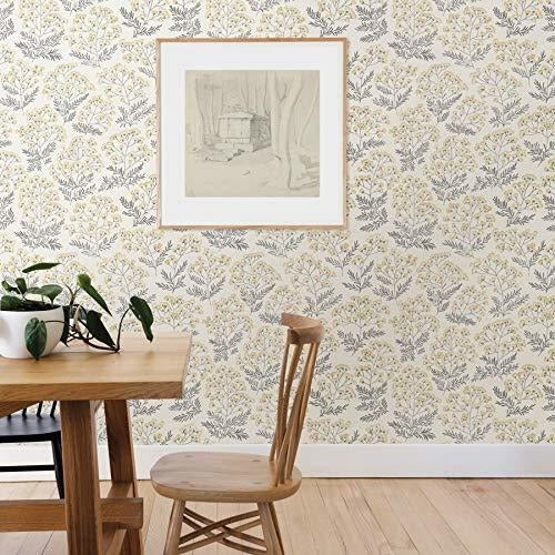 Vinilo Decorativo Adhesivo, Rollo 0.52x 5m/flores Am Nus3546 1