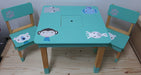 Personalized Wooden Children's Table and Chairs with Character Designs 18