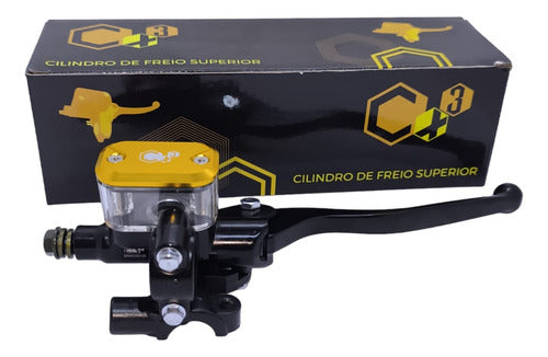 Cilindro Burrinho Freio Esportivo Titan 150 160 Dourado Cx3 2