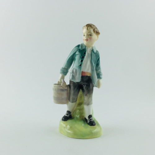 Royal Doulton Figura Niño Jack Porcelana Alt 14,5 Impecable 2