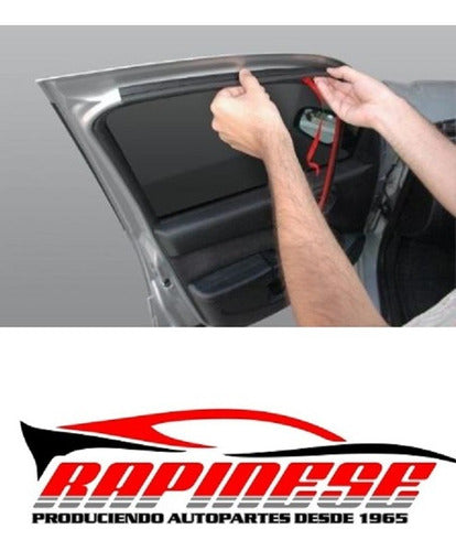 Car Door Soundproofing Seal Strip, 170cm Adhesive Noise Insulation Barrier - Burlete De Insonorizacion X Autos Adhesivo 170Cms Habitaculo