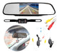 4.3" TFT LCD Car Monitor + Wireless Reverse Camera 0