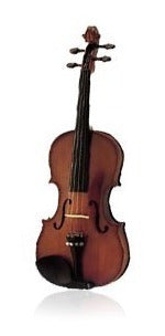 Stradella Violin 1411 4/4 Solid Resin Top with Bow and Case 1